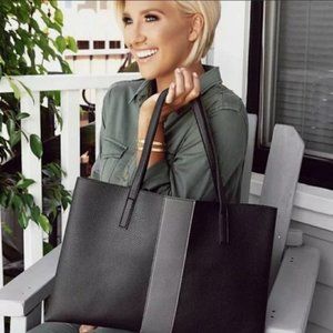 Vince Camuto Vegan Leather “Luck” Tote (brand-new)